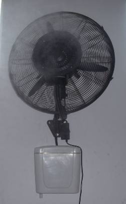 wall mist fan